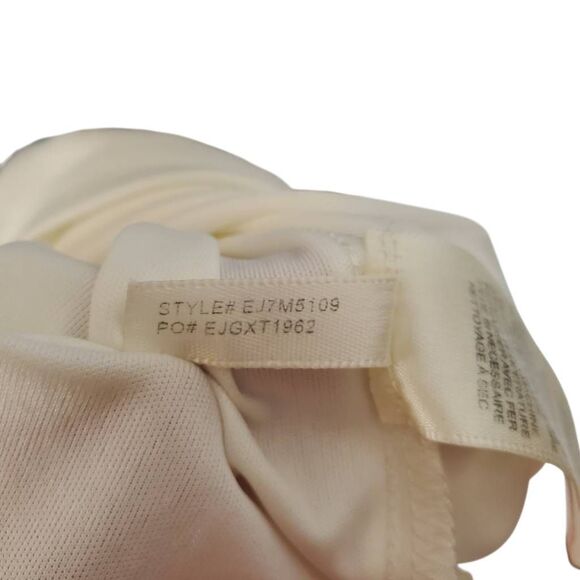 Eliza J Short Sleeve Abstract Navy and White Print Dress Color Block Pink Size 8 - Picture 10 of 14